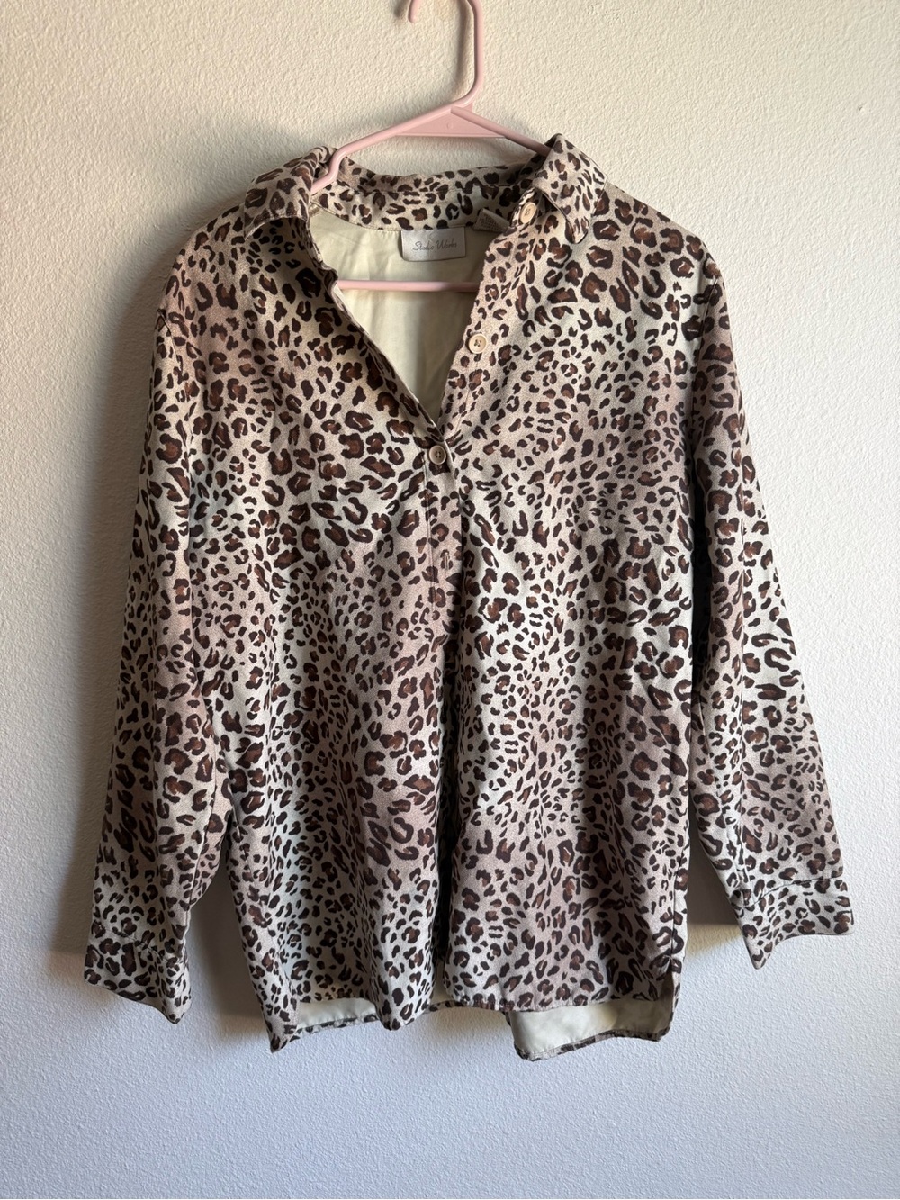 Studio Works Leopard Top